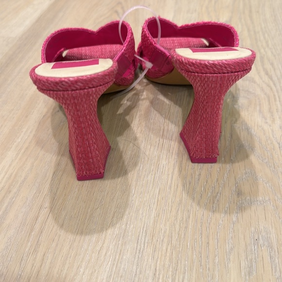 Dolce vote straw heels size 5 - Picture 3 of 4